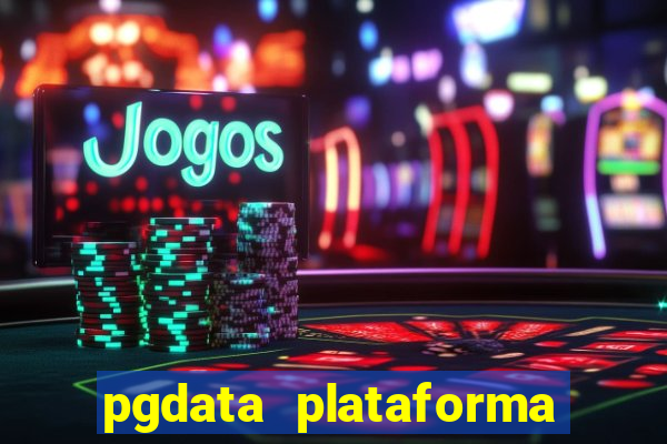 pgdata plataforma de jogos